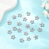 Non-Tarnish 304 Stainless Steel Five-Pointed Star Charms Pendants X-STAS-Q171-03-5
