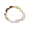 Leo Guardian Gemstone Stretch Bracelets BJEW-JB11108-07-1