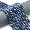 Natural Dumortierite Beads Strands G-P575-A03-8x5mm-1