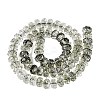 Crackle Transparent Glass Beads Strands GLAA-N068-03A-02-2