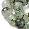 Natural Prehnite Beads Strands G-P322-48-6mm-01-3