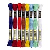 8 Skeins 8 Colors 6-Ply Crochet Threads PW-WG76952-01-1