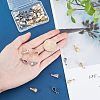 40Pcs 2 Colors 304 Stainless Steel Tube Bails STAS-UN0026-70-3