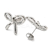 Non-Tarnish 304 Stainless Steel Stud Earrings EJEW-B023-16P-2
