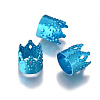 Plated Metal Hair Coil Cuffs OHAR-WH0016-25B-1