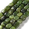 Natural Canadian Jade Beads Strands G-P497-01D-01-1
