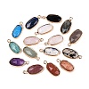 Natural & Synthetic Mixed Stone Pendants G-Q606-34KCG-1
