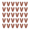 Opaque Acrylic European Beads LS-OACR-TAC0019-006V-2