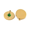 Ion Plating(IP) 304 Stainless Steel Pendants STAS-S135-15G-2