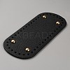 Oval Imitation Leather Bag Bottoms FIND-WH0126-545B-2