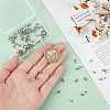 90Pcs 3 Style Stainless Steel Peg Bails Pendants STAS-UN0054-54-4