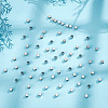 250Pcs 201 Stainless Steel Beads STAS-ME0002-50-4