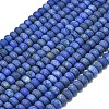 Dyed Natural Lapis Lazuli Beads Strands G-P575-A46-8x5mm-02-2