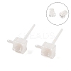 Hypoallergenic Bioceramics Zirconia Ceramic Stud Earrings Finding EJEW-C111-12-1