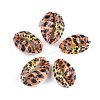 Printed Cowrie Shell Beads SSHEL-T007-16-2