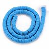 Handmade Polymer Clay Bead Strands CLAY-T002-6mm-30-2