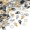 60Pcs 304 Stainless Steel Lobster Claw Clasps STAS-TA0001-46B-3