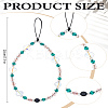 1Pc Acrylic Beaded Mobile Straps for Women AJEW-LP0006-98-2