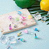 48 Pcs 12 Styles Plastic Pendants KY-BT0001-03-3