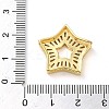 Rack Plating Brass Micro Pave Cubic Zirconia Silde Charms KK-C047-07G-3