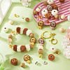 Silicone Beads Round Rubber Bead 15MM Loose Spacer Beads for DIY Supplies Jewelry Keychain Making FIND-TA0008-90A-9