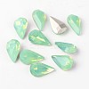Faceted Teardrop K9 Glass Pointed Back Rhinestone Cabochons RGLA-E004-13x8mm-033-1