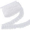 10M Polyester Flower Lace Ribbon with Paillettes OCOR-GF0003-34C-1