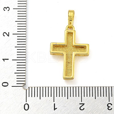 Brass Pendants with Shell KK-D534-02G-02-1