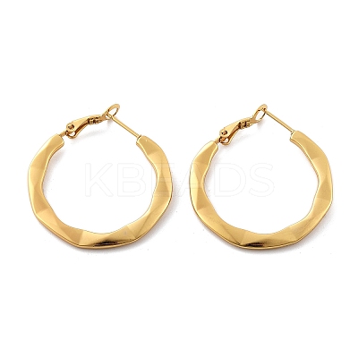 201 Stainless Steel Hoop Earrings EJEW-P304-09G-1