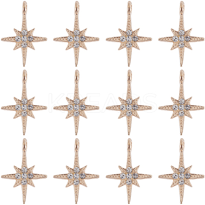 30Pcs Alloy Rhinestone Pendants FIND-SC0011-04-1