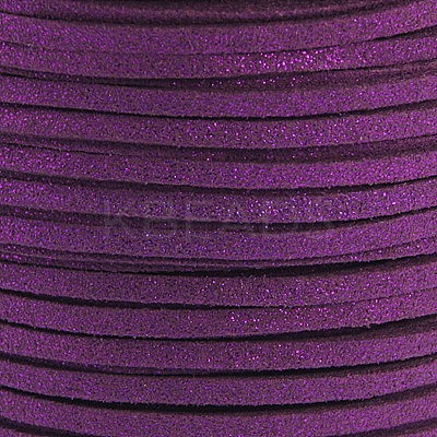 Glitter Powder Faux Suede Cord LW-D001-1006-1