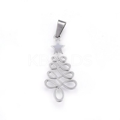 Non-Tarnish 304 Stainless Steel Pendants LS-STAS-P209-45P-1