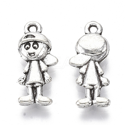 Tibetan Style Alloy Pendants TIBE-R317-023AS-LF-1