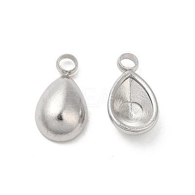 Non-Tarnish 304 Stainless Steel Charms STAS-H214-09P-1