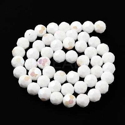 Opaque Glass Beads Strands EGLA-A035-P10mm-L01-1