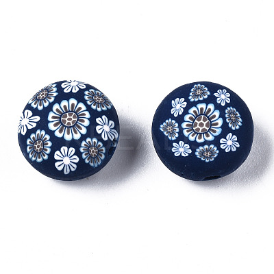 Handmade Polymer Clay Beads CLAY-N008-026B-1