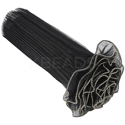 Wrinkled Wavy Gauze Yarn Flower Bouquets Wrapping Packaging DIY-CY0001-78C-1