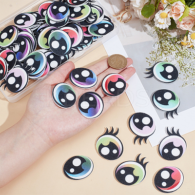 1 Set Felt Craft Doll Eye DIY-PH0032-46-1