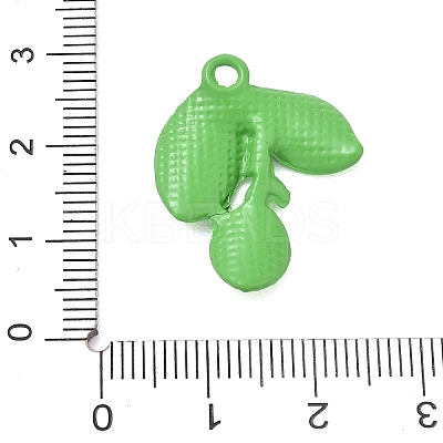 Spray Painted Alloy Pendants AL-CBAF9D9-01A-02-1