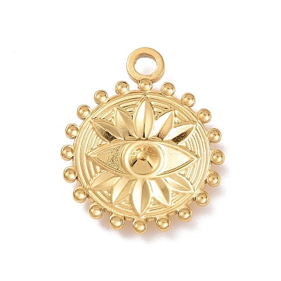 304 Stainless Steel Pendant Rhinestone Settings LS-STAS-G287-16G-1