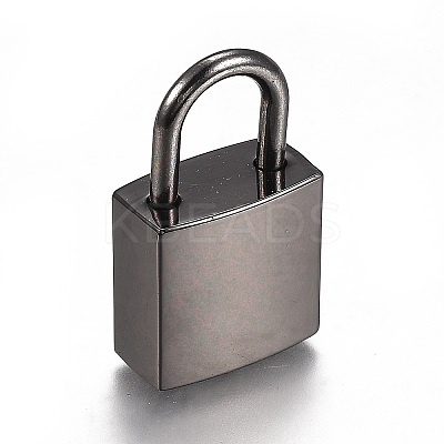 Rectangle Alloy Padlock Mini Lock with Key LS-PALLOY-H191-02EB-1