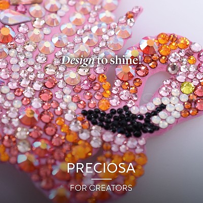 Preciosa® MAXIMA Crystal No Hotfix Flatback Stones Y-PRC-NSS10-00030-239-1