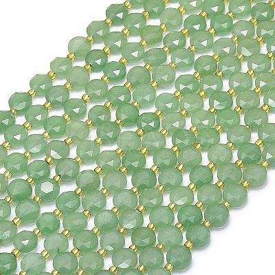 Natural Green Aventurine Beads Strands G-C116-A37-02-1