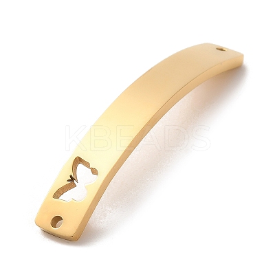 Ion Plating(IP) 304 Stainless Steel Connector Charms STAS-R117-04G-1