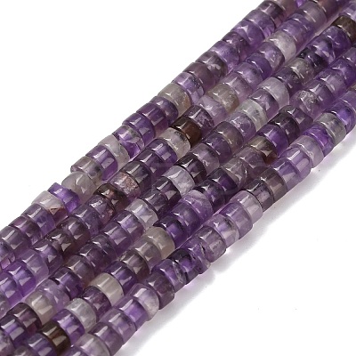 Natural Amethyst Beads Strands G-Z110-A36-2x4mm-1