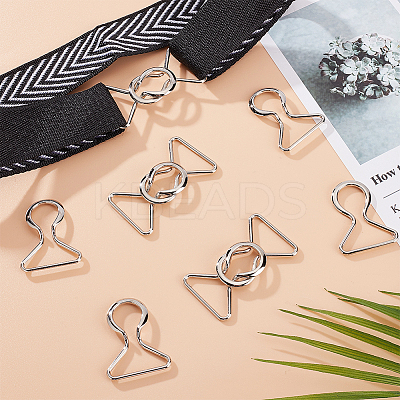 6 Pairs Zinc Alloy Clasps FIND-BC0004-66P-1