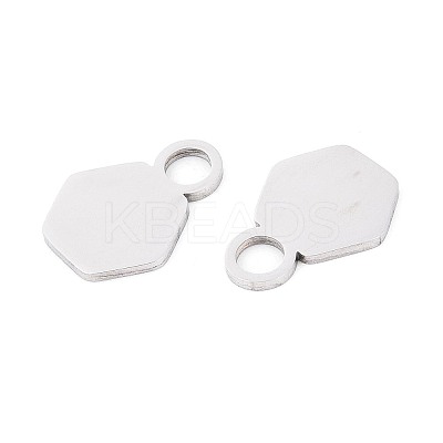 201 Stainless Steel Charms STAS-T070-13P-1