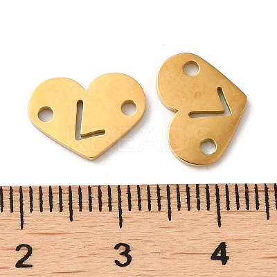 Ion Plating(IP) 304 Stainless Steel Connector Charms STAS-C081-04G-L-1