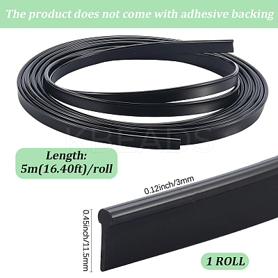 Self Adhesive PVC Car Interior Moulding Trim AJEW-WH20042-42E-1