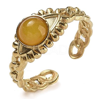 Natural & Synthetic Gemstone Finger Rings RJEW-U027-01G-1
